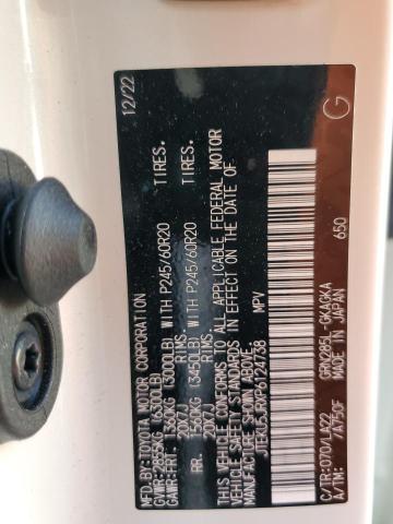 2023 TOYOTA 4RUNNER LI JTEKU5JRXP6124738