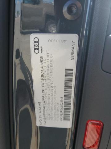 VIN WAUABAF40MA032345 2021 Audi A4, Premium 40 no.13