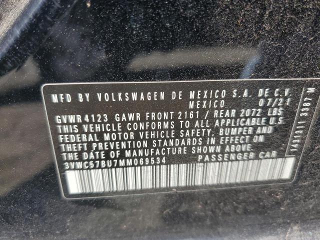 2021 VOLKSWAGEN JETTA S - 3VWC57BU7MM069534