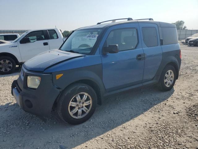 HONDA ELEMENT EX 2006 blue  gas 5J6YH18616L009978 photo #1