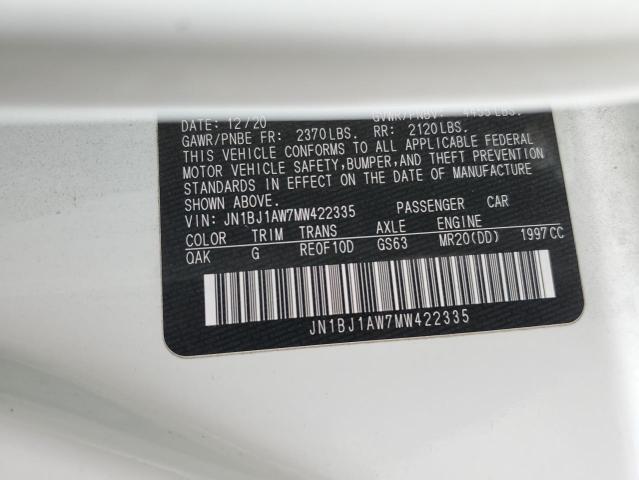 2021 NISSAN ROGUE SPOR - JN1BJ1AW7MW422335