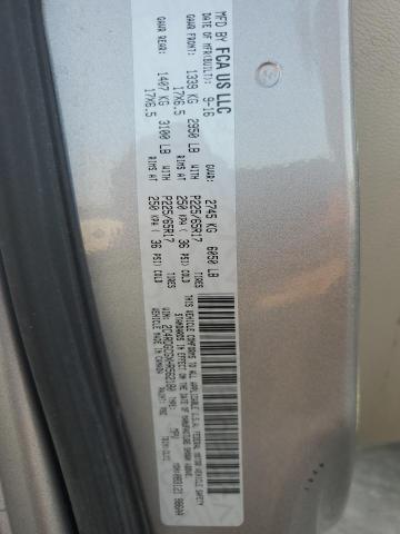 2017 DODGE GRAND CARA - 2C4RDGCGXHR562180