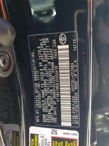 VIN 4T1BZ1HK8JU009416 2018 Toyota Camry, Xse no.12