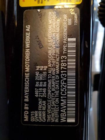 2015 BMW X1 SDRIVE2 - WBAVM1C52FV317813