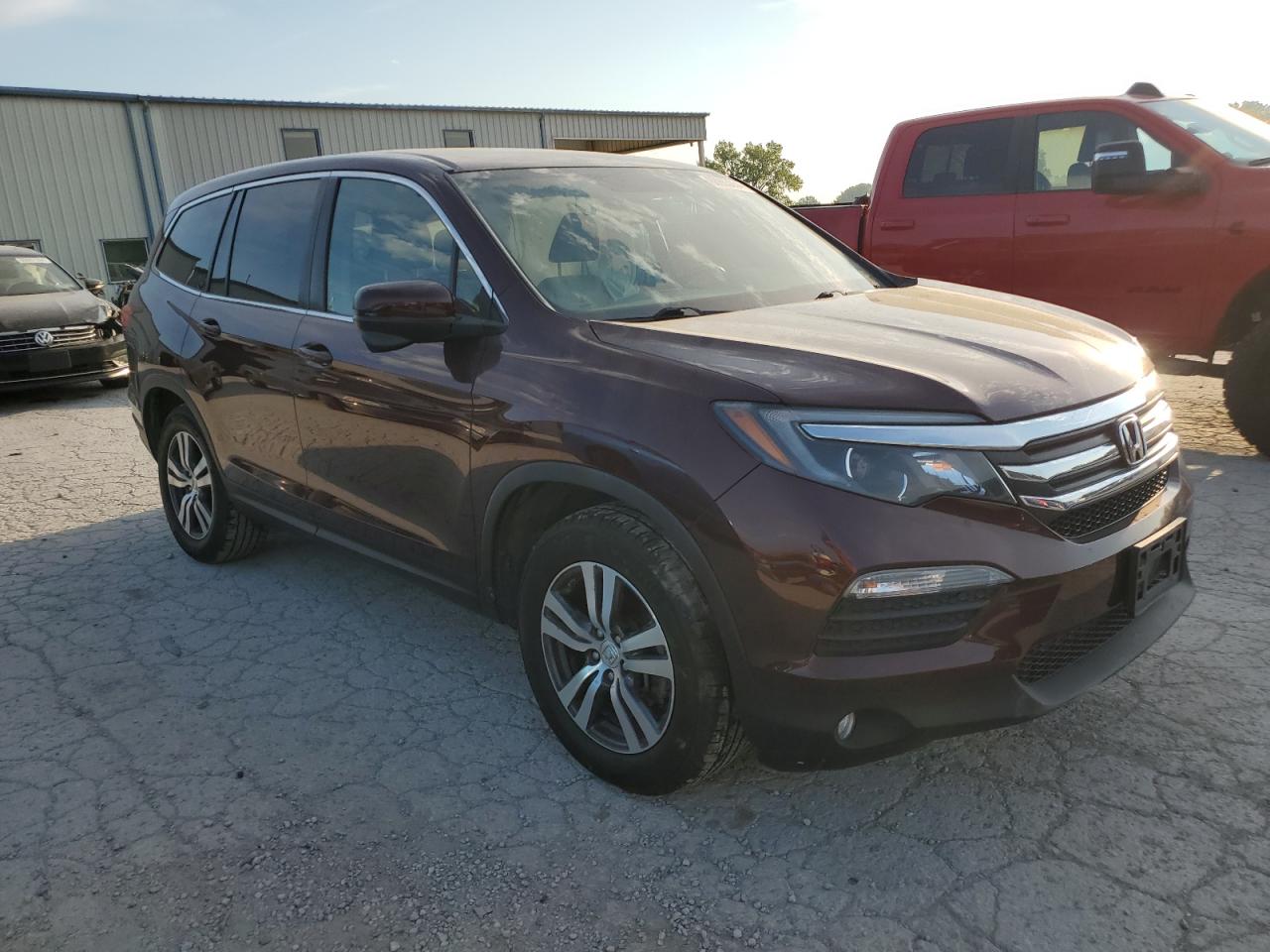 Lot #2872359717 2017 HONDA PILOT EXL