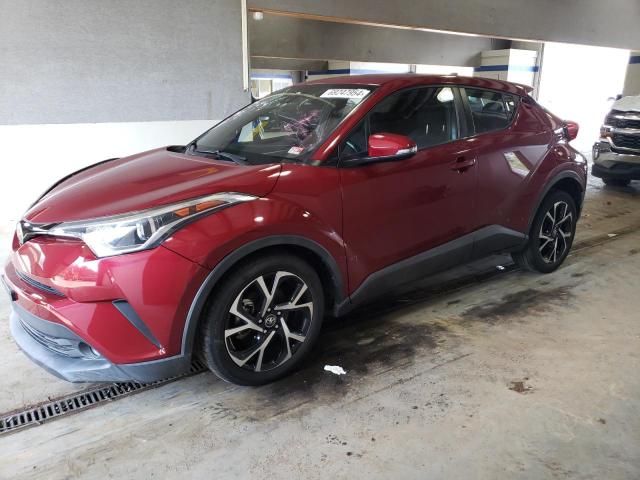 TOYOTA C-HR XLE 2018 red  gas NMTKHMBX4JR042591 photo #1