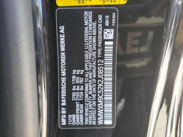 2019 MINI COOPER JOH WMWXM9C52K2J08512