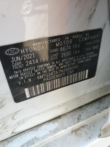 2022 GENESIS G70 BASE - KMTG34TA7NU088080