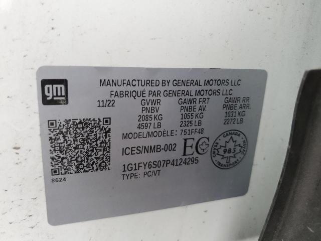 2023 CHEVROLET BOLT EUV L - 1G1FY6S07P4124295