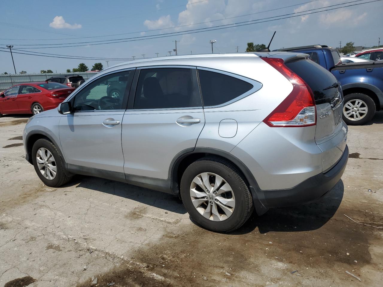 Lot #2833799067 2014 HONDA CR-V EXL