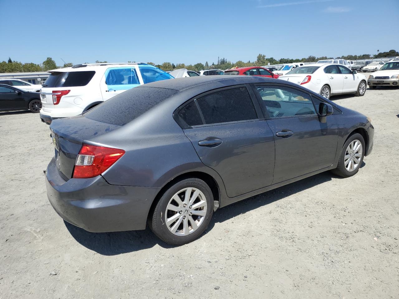 Lot #2996251409 2012 HONDA CIVIC EX