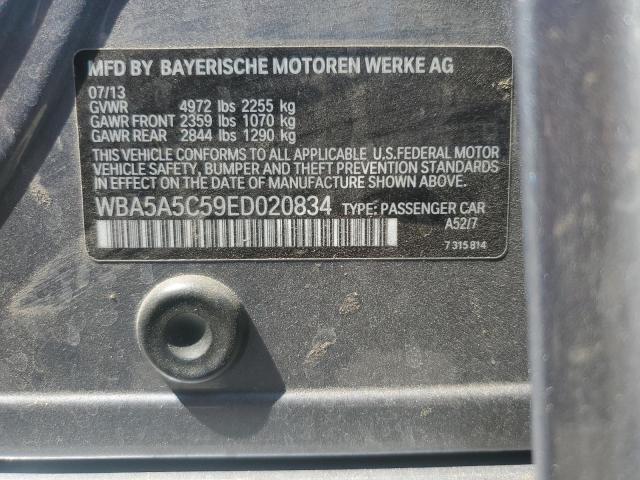 VIN WBA5A5C59ED020834 2014 BMW 5 Series, 528 I no.13