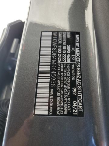 2021 MERCEDES-BENZ C 300 - W1KWF8DB4MR645938