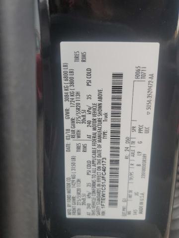 2018 FORD F150 SUPER - 1FTEW1C51JFC40173