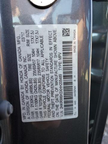 2017 HONDA CR-V LX - 2HKRW6H3XHH205489