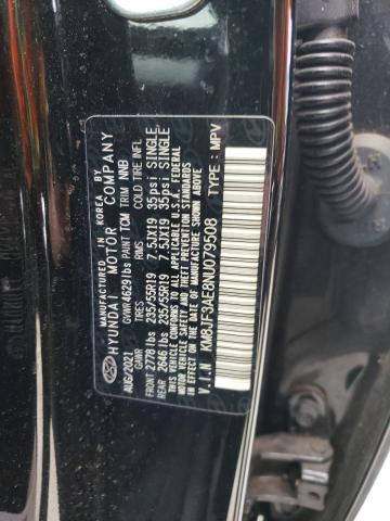 2022 HYUNDAI TUCSON N L - KM8JF3AE8NU079508