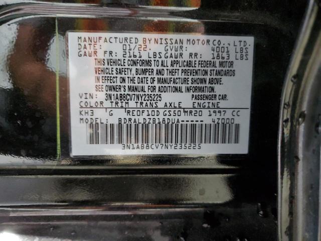 2022 NISSAN SENTRA SV - 3N1AB8CV7NY235225