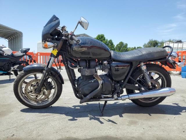 TRIUMPH MOTORCYCLE BONNEVILLE 2009 black road/str gas SMT900K139T404579 photo #4