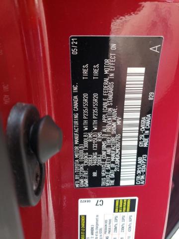 2021 LEXUS RX 450H 2T2JGMDA2MC067765
