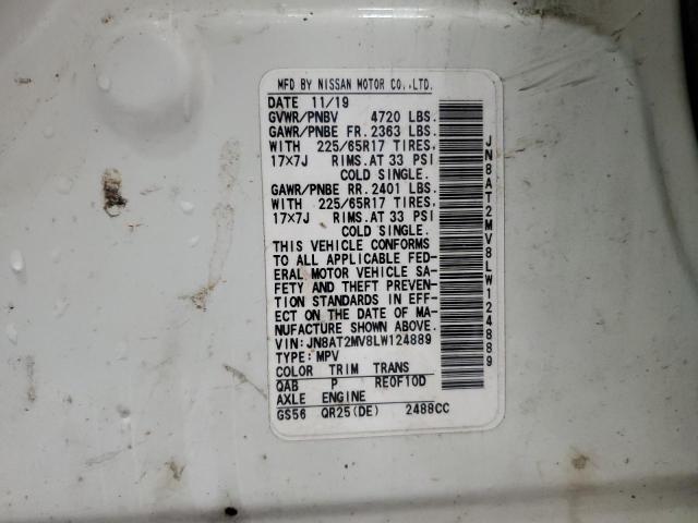 2020 NISSAN ROGUE S - JN8AT2MV8LW124889