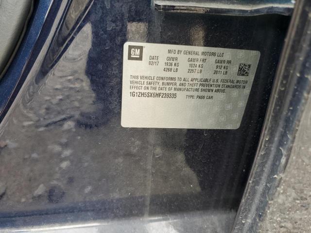 2017 CHEVROLET MALIBU PRE - 1G1ZH5SX6HF239335