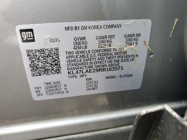 2024 BUICK ENVISTA PR - KL47LAE29RB163571