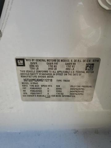 2017 GMC SIERRA K15 - 3GTU2PEJ6HG112718