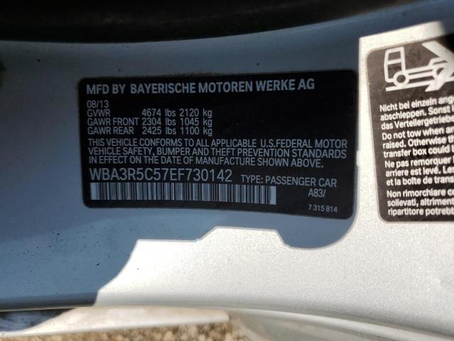 VIN WBA3R5C57EF730142 2014 BMW 4 Series, 435 XI no.12