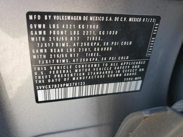 2023 VOLKSWAGEN TAOS S - 3VVCX7B29PM378133