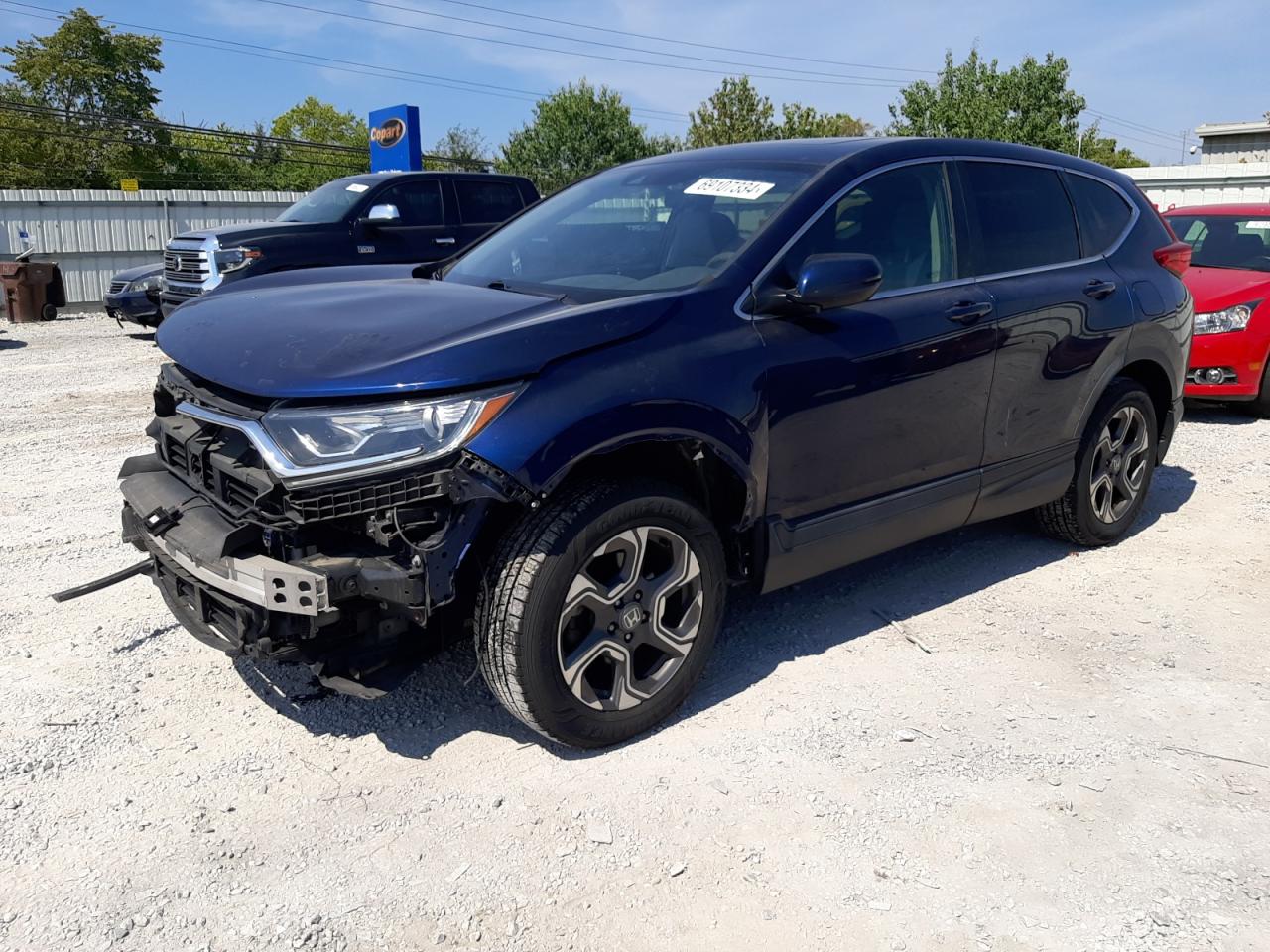 Lot #2833814054 2017 HONDA CR-V EX