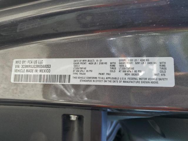 2021 RAM PROMASTER - 3C6MRVJG3ME568053