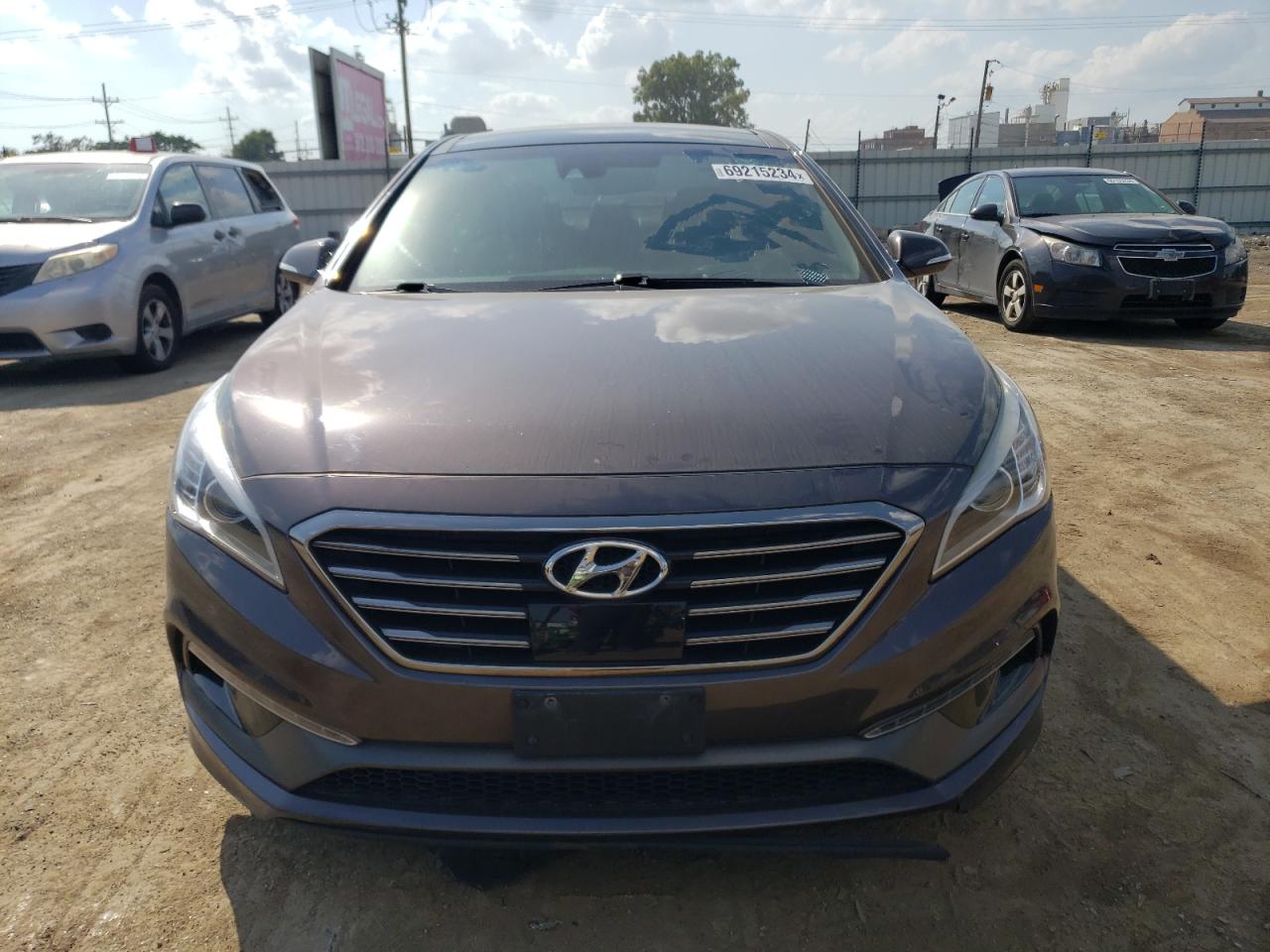 Lot #2805976370 2015 HYUNDAI SONATA SPO