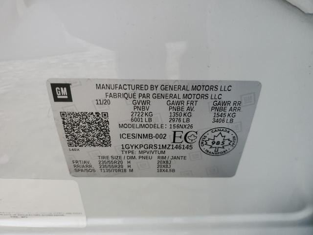 2021 CADILLAC XT6 SPORT - 1GYKPGRS1MZ146145