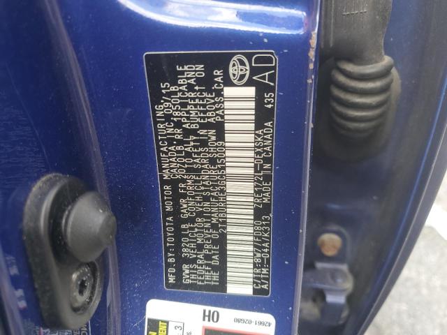 2016 TOYOTA COROLLA L - 2T1BURHE3GC515009