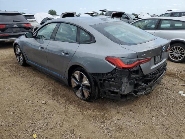 BMW I4 EDRIVE 2023 gray  electric WBY43AW01PFP44489 photo #3