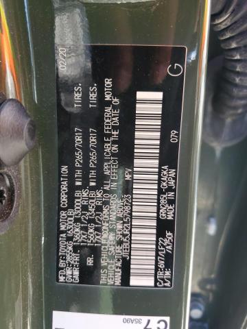 2020 TOYOTA 4RUNNER SR - JTEBU5JR2L5798723