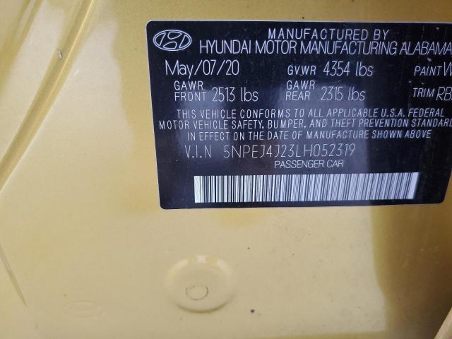 2020 HYUNDAI SONATA SEL - 5NPEJ4J23LH052319