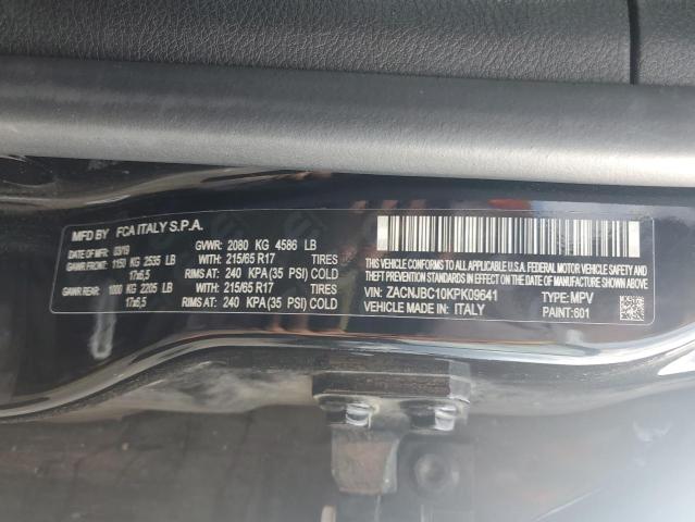2019 JEEP RENEGADE T - ZACNJBC10KPK09641