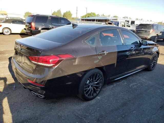 GENESIS G80 SPORT 2018 black  gas KMHGN4JB8JU248512 photo #4