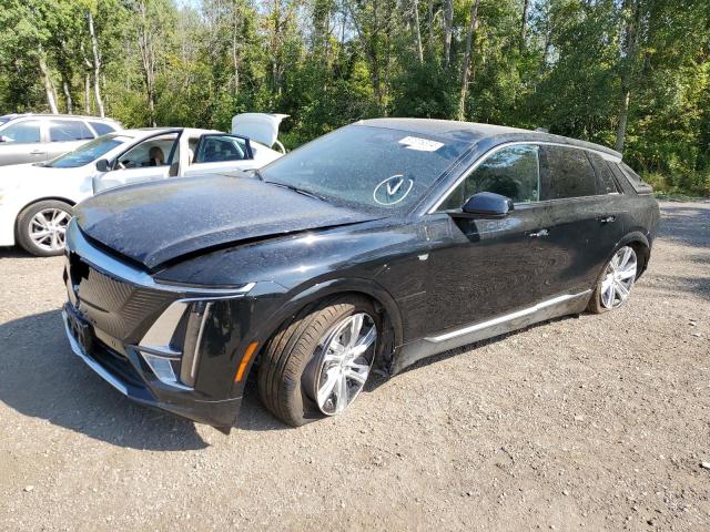 CADILLAC LYRIQ TECH 2024 black  electric 1GYKPMRKXRZ108113 photo #1