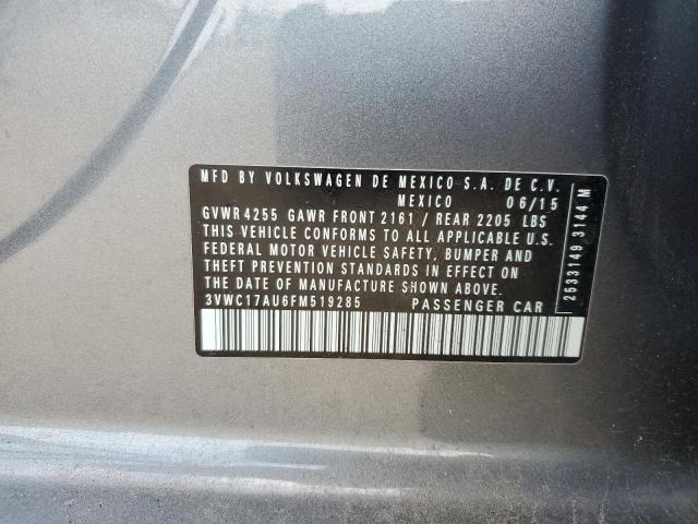 2015 VOLKSWAGEN GOLF SPORT - 3VWC17AU6FM519285
