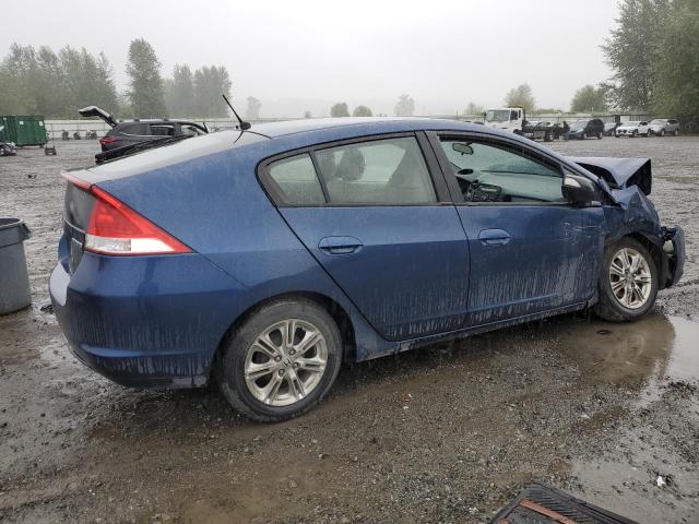 HONDA INSIGHT EX 2010 blue  hybrid engine JHMZE2H71AS024379 photo #4