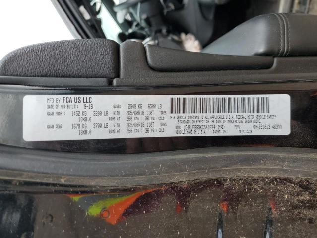 2019 JEEP GRAND CHER - 1C4RJFBG9KC541874