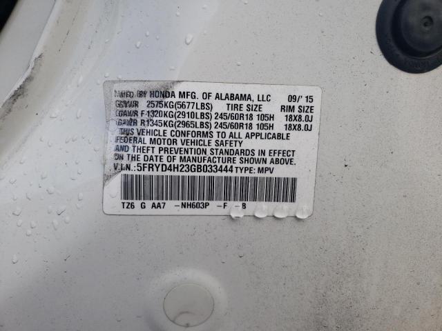 2016 ACURA MDX - 5FRYD4H23GB033444