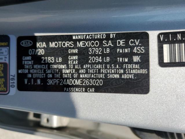 2021 KIA FORTE FE - 3KPF24AD0ME263020