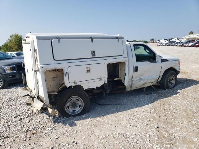 FORD F350 SUPER 2013 white pickup gas 1FDRF3A64DEB92151 photo #4