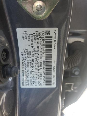2019 HONDA CIVIC LX - 2HGFC2F63KH601685