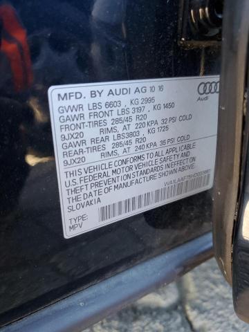 2017 AUDI Q7 PREMIUM - WA1LAAF75HD033661