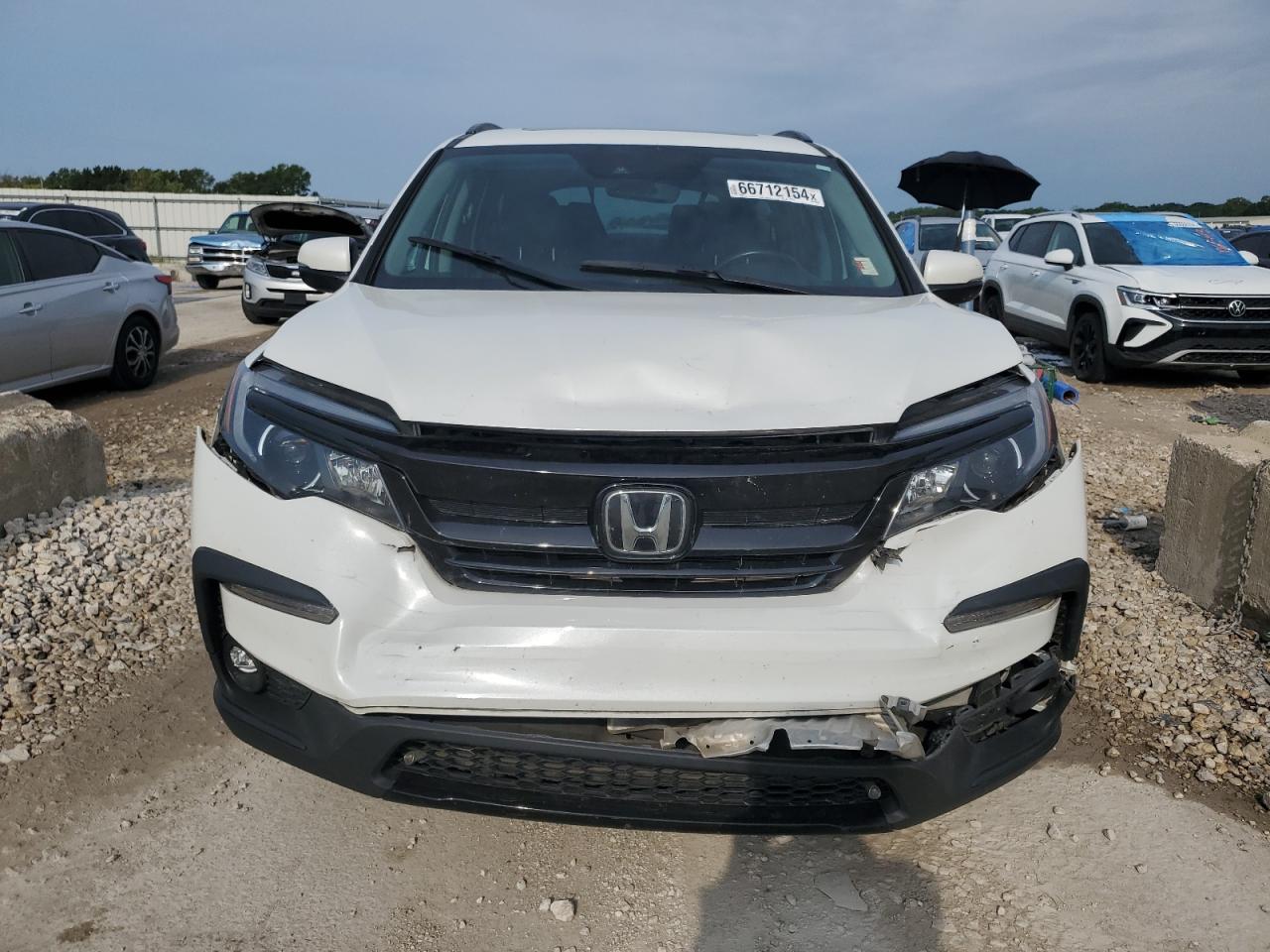 Lot #2936034495 2021 HONDA PILOT SE