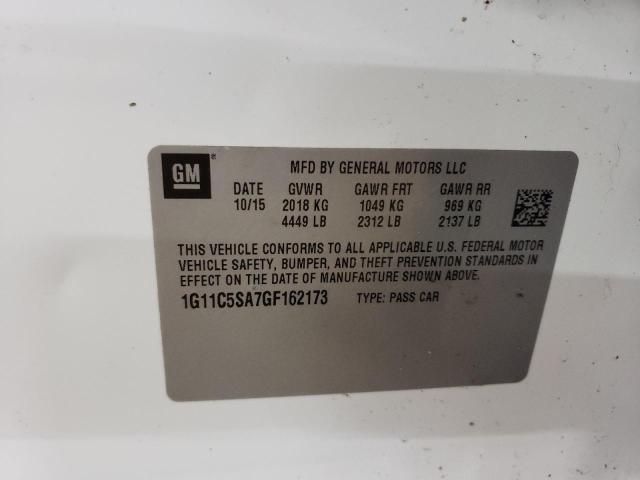 2016 CHEVROLET MALIBU LIM - 1G11C5SA7GF162173